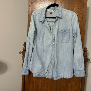 Old Navy Chambray Button-Up